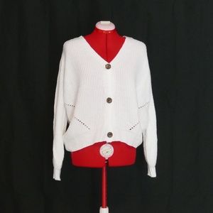 White Cardigan